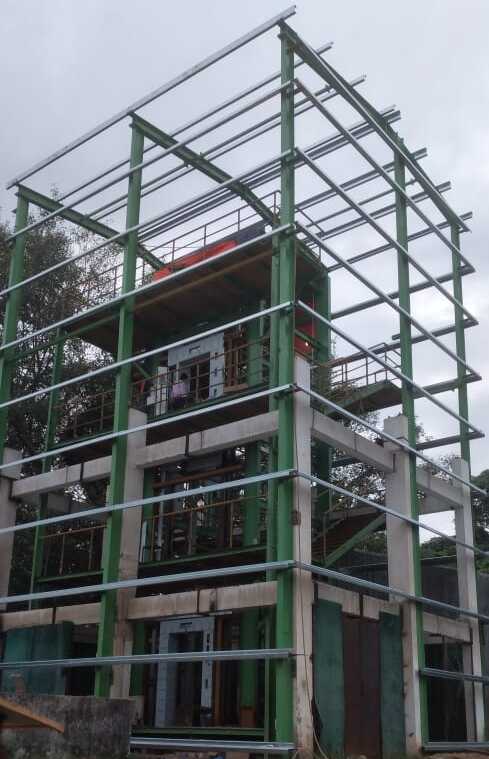 Lift shaft structure