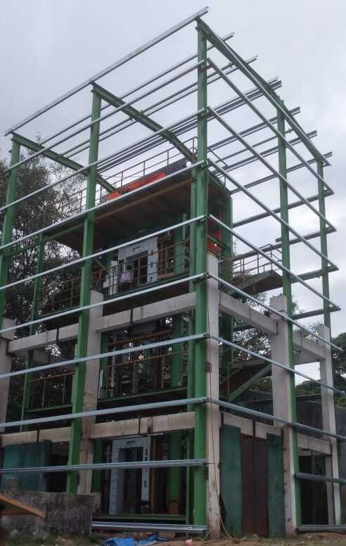 Lift shaft structure